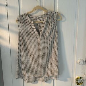 Flowy Chiffon Tank Blouse